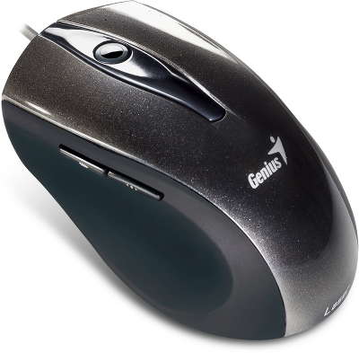 Мышь Genius Ergo T355 Laser 1600/800 dpi Shine Black USB