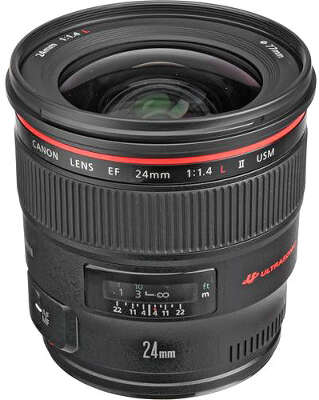 Объектив Canon EF 24 мм f/1.4L II USM