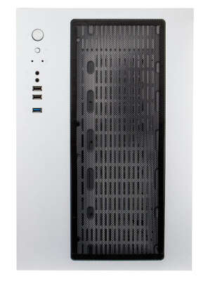 Корпус 1STPLAYER STEAM PUNK SP8 WHITE, белый, ATX, Без БП (SP8-WH-G3)