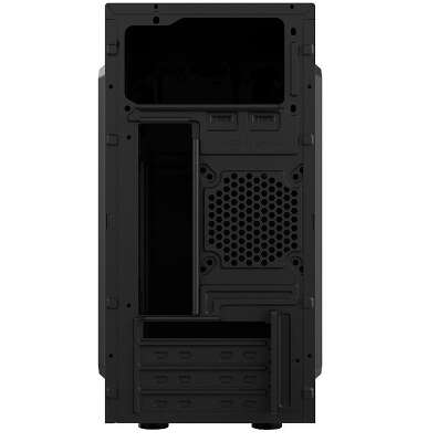 Корпус CBR RD873, черный, mATX, 400W (PCC-MATX-RD873-400W)