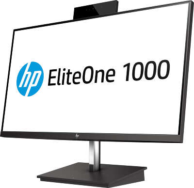 Моноблок HP EliteOne 1000 G2 23.8" FHD i7 8700/16/512 SSD/WF/BT/Cam/Kb+Mouse/W10Pro,черный (4PD38EA)