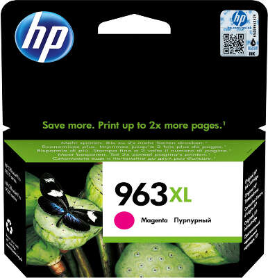 Картридж/ HP 963XL High Yield Magenta Original Ink Cartridge