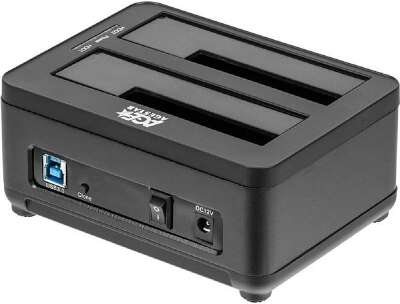 AgeStar 3UBT8 black Док-станция для HDD AgeStar 3UBT8 SATA III пластик/алюминий черный 2.5