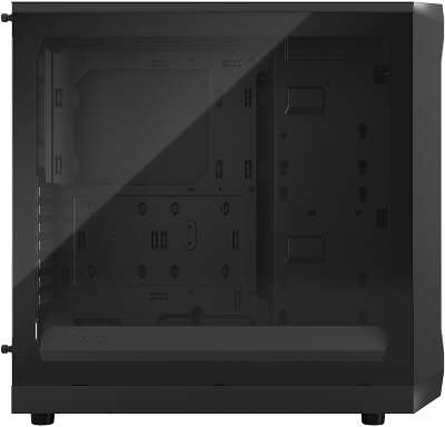 Корпус Fractal Design Focus 2 Black TG Clear Tint, черный, ATX, Без БП (FD-C-FOC2A-01)