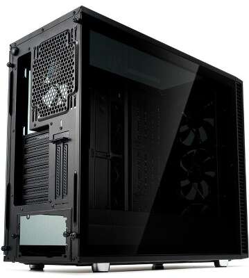 Корпус Fractal Design Define S2 Vision Blackout Edition, черный, ATX, Без БП (FD-CA-DEF-S2V-BKO-TGD)