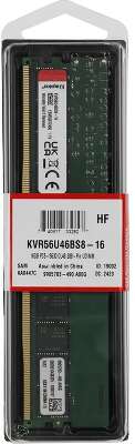 Kingston DDR5 DIMM 16GB 5600 MT/s CL46 KVR56U46BS8-16
