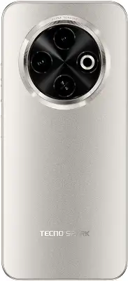 Смартфон Tecno Spark 30C 256Gb 8Gb золотой моноблок 3G 4G 2Sim 6.67" 720x1600 Android 14 48Mpix 802.11 a/b/g/n/ac NFC GPS GSM900/1800 Protect FM microSD max1024Gb
