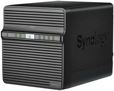 Сетевое хранилище SYNOLOGY DiskStation DS423 черный (RTD1619B/2Gb/4 pcs (3.5