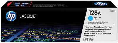 Картридж лазерный HP 128A CE321A голубой (1300стр.) для HP CM1415/CP1525