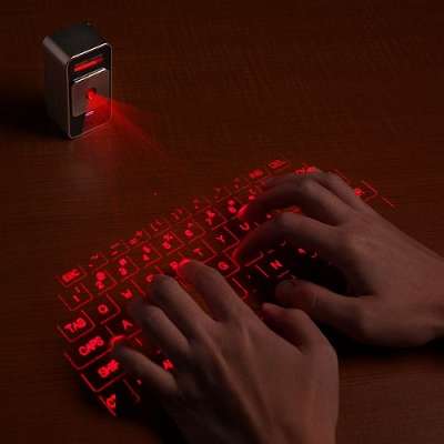 Лазерная клавиатура Celluon Magic Cube Laser Projection Keyboard and Touchpad для Mac/iPad/iPhone/iPod touch