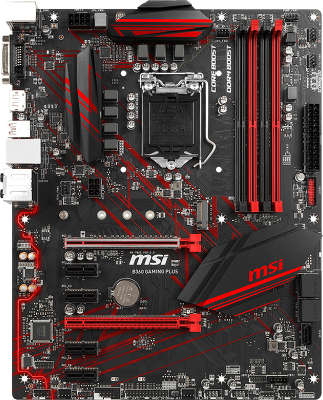 Мат. плата MSI B360 GAMING PLUS