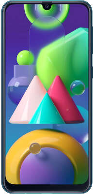 Смартфон Samsung SM-M215F Galaxy M21 64Гб Dual Sim LTE, бирюзовый (SM-M215FZGUSER)