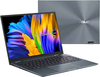 Ноутбук ASUS ZenBook 14 Flip UP5401EA-KN003 14" WQHD+ Touch OLED i5 1135G7/8/512 SSD/Dos