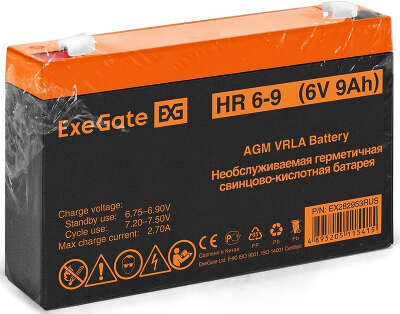 Батарея для ИБП Exegate EX282953 6В 9Ач