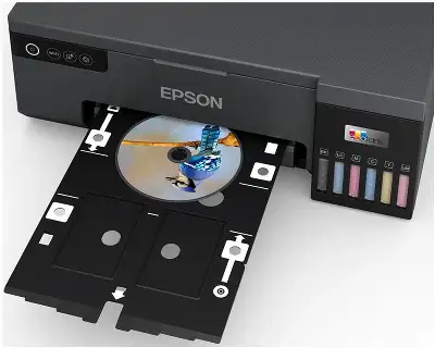 Принтер струйный Epson L8050 (C11CK37405/506/507/504) A4 WiFi черный