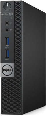 Компьютер Dell Optiplex 3040 Micro i3 6100T (3.2)/4Gb/SSD128Gb/HDG530/W7P+W10Pro/Eth/Kb+Mouse