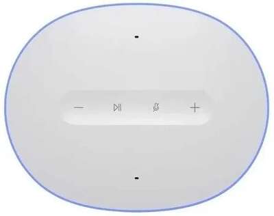 Умная колонка Xiaomi Mi Smart Speaker L09G Маруся серебристый/белый 12W 1.0 BT/USB (QBH4221RU)