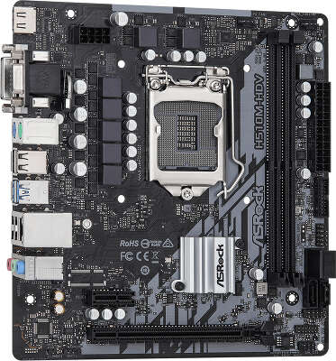 Материнская плата mATX LGA1200 ASRock H510M-HDV R2.0