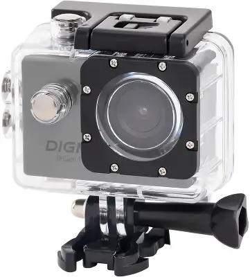 Экшн-камера Digma DiCam 180 серый