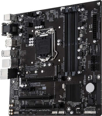 Мат. плата Gigabyte GA-Q270M-D3H