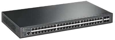 TP-Link SG3452 Управляемый коммутатор JetStream 2-го уровня с 48 гигабитными портами RJ45 и 4 портами SFP