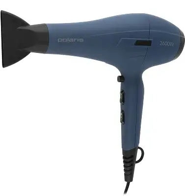 Фен Polaris PHD 2600ACi 2600Вт синий/черный