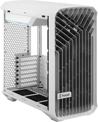 Корпус Fractal Design Torrent Compact White TG Clear Tint, белый, EATX, Без БП (FD-C-TOR1C-03)