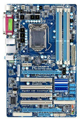 Мат. плата P7 Gigabyte GA-P55-UD3L