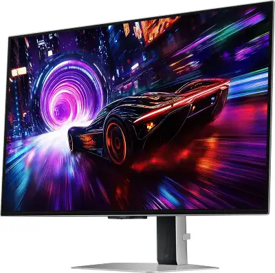 Монитор Samsung 32" Odyssey OLED G8 LS32FG812SIXCI серебристый OLED LED 16:9 HDMI матовая HAS Piv 260cd 178гр/178гр 3840x2160 240Hz FreeSync Premium Pro DP 4K USB 8.4кг