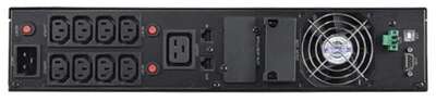 ИБП CyberPower OLS3000ERT2U {Online,  3000VA/2700W USB/RS-232/EPO/SNMPslot/RJ11/45/ВБМ (8 IEC С13, 1 IEC C19), 9Ач х6}