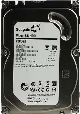 Жёсткий диск SATA-2 2TB [ST2000VM003] Seagate , 5900rpm, 64MB Cache