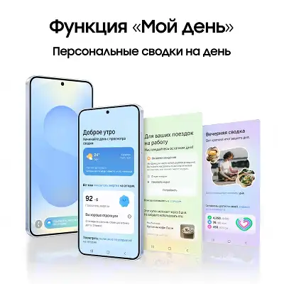 Смартфон Samsung SM-S936B Galaxy S25+ 256Gb 12Gb синий моноблок 3G 4G 2Sim 6.7" 1440x3120 Android 15 50Mpix 802.11 a/b/g/n/ac/ax/be NFC GPS GSM900/1800 GSM1900 Protect