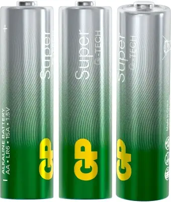 Комплект элементов питания AA GP Super Alkaline (8 шт в блистере)