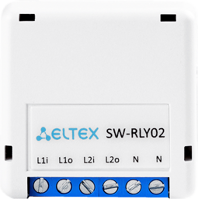 Реле ELTEX Умное Wi-Fi реле с нулевой линией SW-RLY02