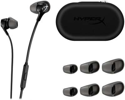 Игровые наушники проводные HyperX Cloud Earbuds II Black 70N24AA