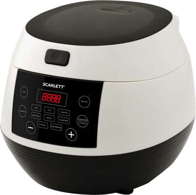 Мультиварка Scarlett SC-MC410S26 3л 500Вт черный/белый