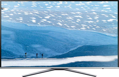 ЖК телевизор 49"/124см Samsung UE49KU6400U, серебристый, 4K UHD