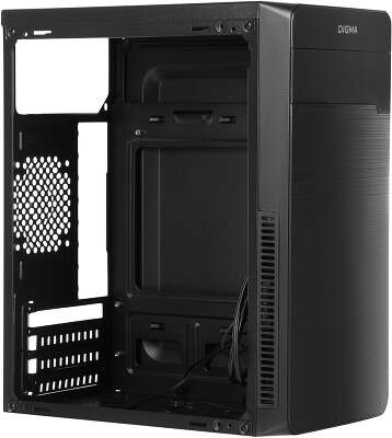 Корпус Digma DC-MATX104-U2, черный, mATX, Без БП (DC-MATX104-U2)