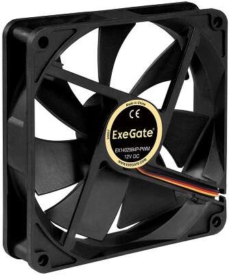 Вентилятор ExeGate EX14025S3P, 140мм, 900rpm, 24 дБ, 3-pin