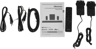 Саундбар Hisense AX5140Q 5.1.4 320Вт+280Вт черный