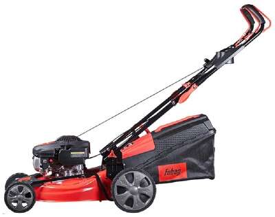 FUBAG Газонокосилка бензиновая FPL 46 SM  (мощность 2,5, двигатель 4 тактный самоходна, ширина скаш 46 см, высота скаш мм 32/41/51/60/70/80/90 , Мульчирование да, травосборника, л 55) [31778]