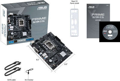 Материнская плата/ PRIME H610M-D D4