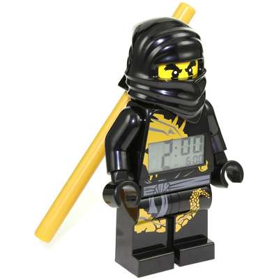 LEGO 9004148 Часы-будильник Ninjago Black Cole