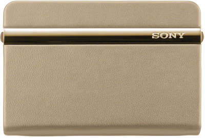 Кожаный кейс Sony LCJ-THF(золотой)