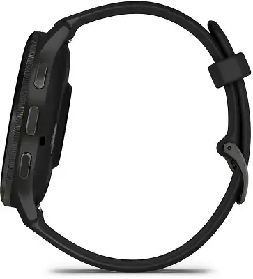 Смарт-часы Garmin Venu 3 35.4мм 1.4" AMOLED корп.черный рем.черный разм.брасл.:135-200мм (010-02784-01)