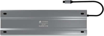 Док-станция Lyambda Multiport Aluminum LIN-03, Grey[LIN-03]