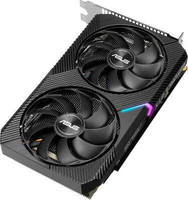 Видеокарта ASUS nVidia GeForce GTX1660 SUPER DUAL MINI 6Gb GDDR6 PCI-E DVI, HDMI, DP