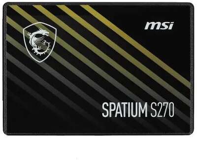 Твердотельный накопитель SATA3 480Gb [S78-440E350-P83] (SSD) MSI SPATIUM S270