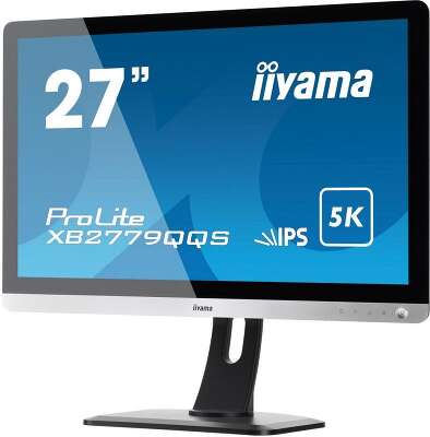 Монитор 27" Iiyama XB2779QQS-S1 IPS 5120x2880 HDMI, DP серебристый