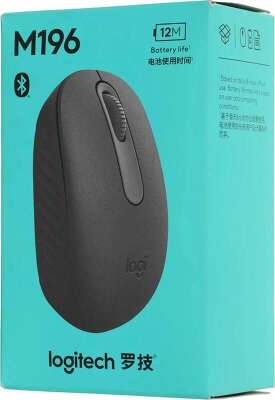Мышь беспроводная Logitech Wireless Mouse M196 Black USB (910-007315/910-007459)